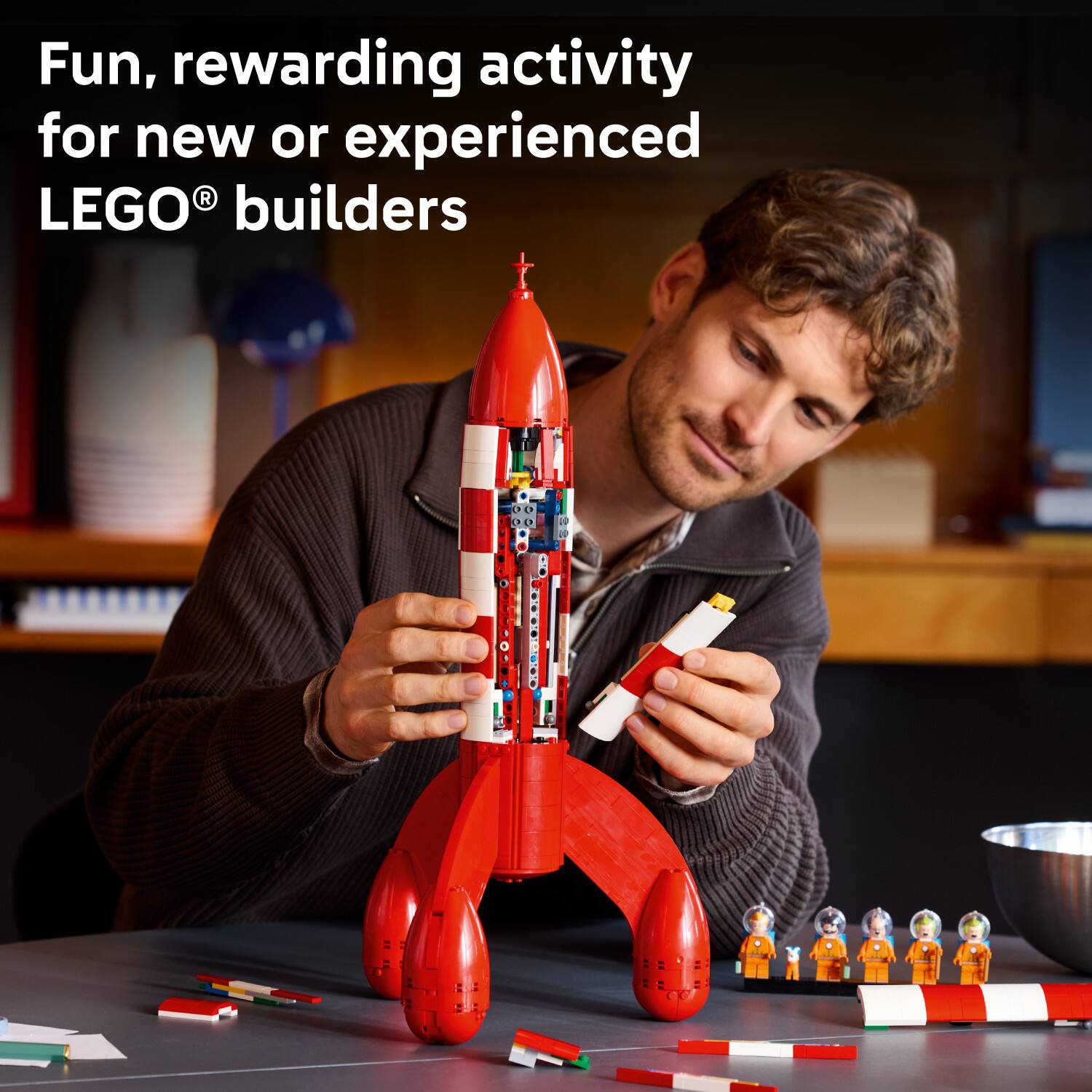 Fun, rewarding activity for new or experienced LEGO® builders