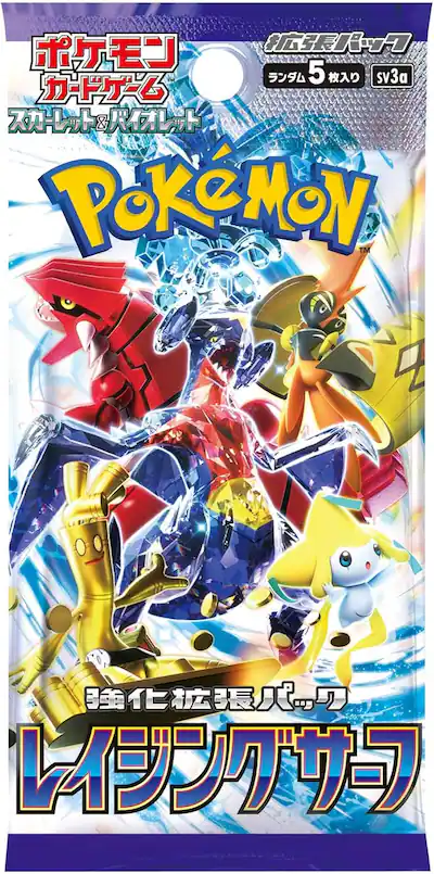 Pokémon Raging Surf sv3a Japanese Booster Box Display Pokémon Raging Surf sv3a Japanese Booster Box Display