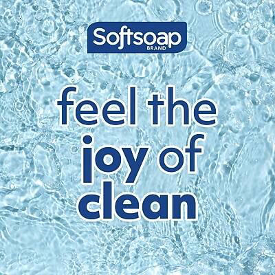 Softsoap BRAND  
feel the joy of clean