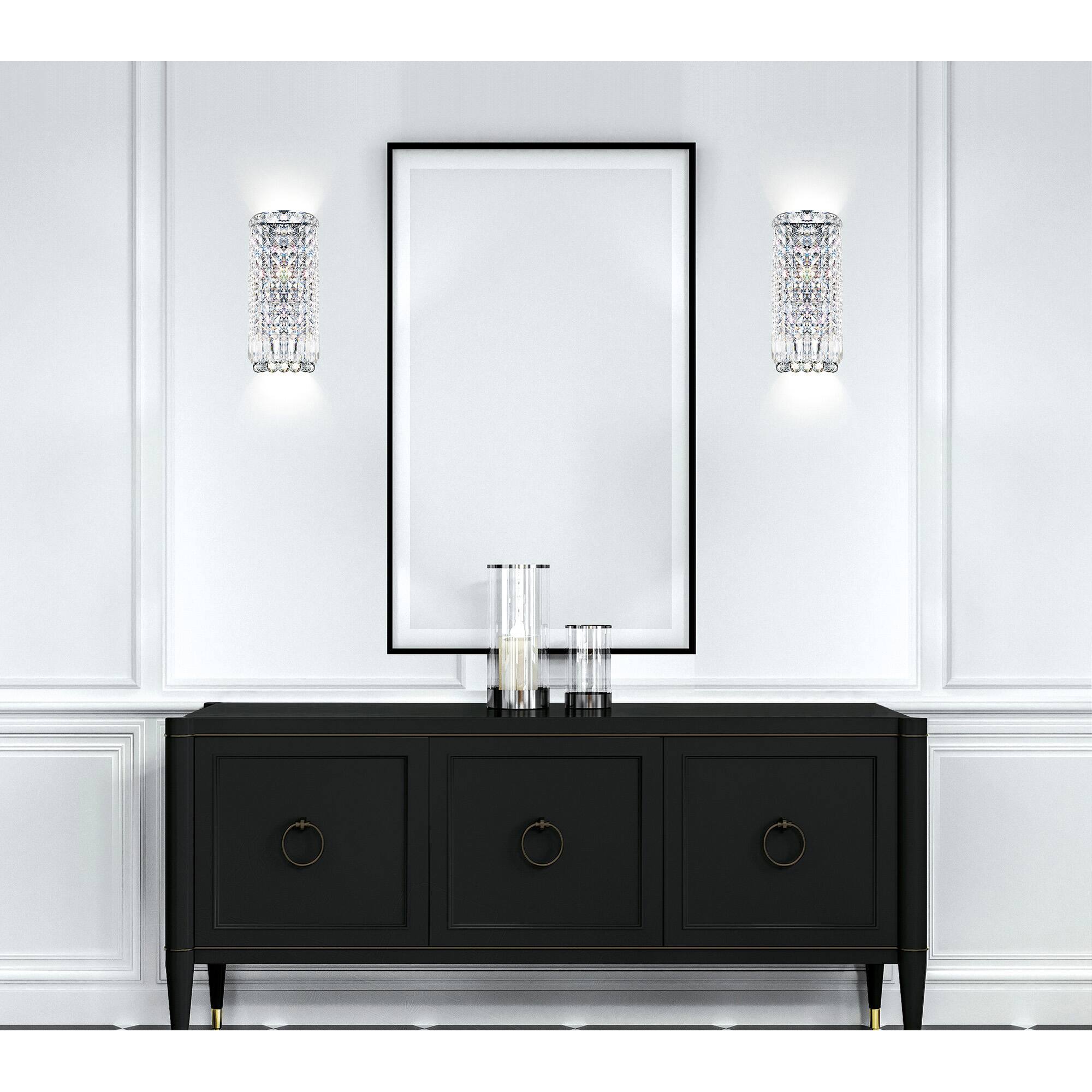 Alt View 1. CWI Lighting - Colosseum 4 Light Bathroom Sconce With Chrome Finish - Chrome.