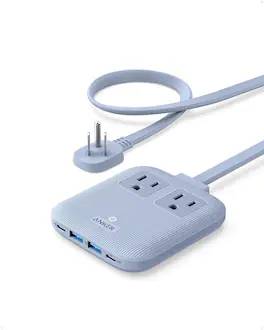 Anker - Nano Charging Station(67W Max) - Blue