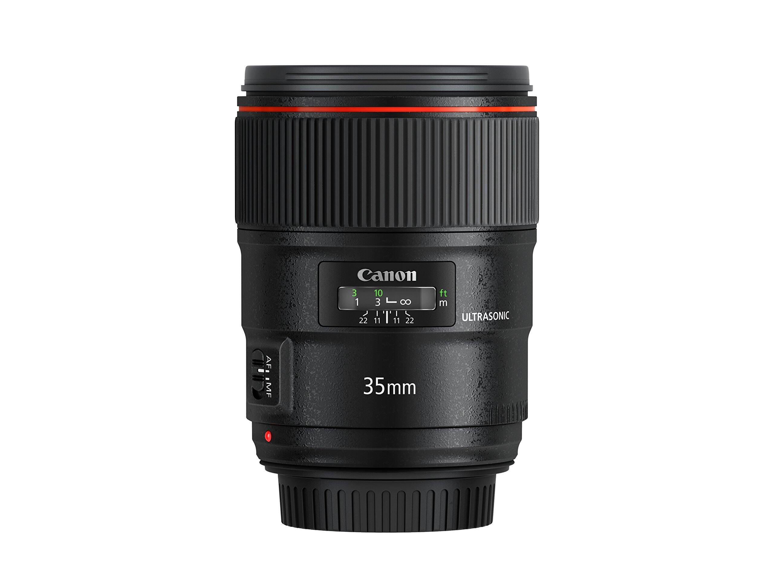 AF : MF  
Canon  
3 10 1 3 L  
8, 2IS  
L  
22 22  
11 11  
22  
35mm  
ft m  
ULTRASONIC