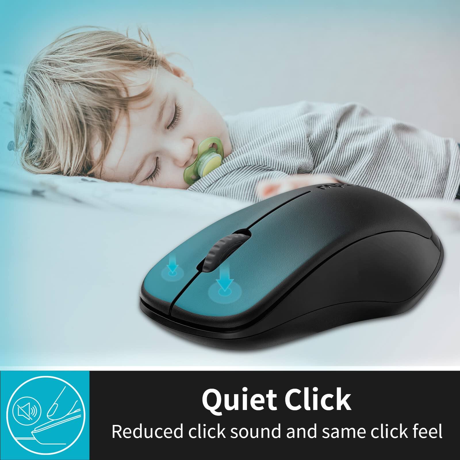 Quiet Click  
Reduced click sound and same click feel