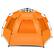 Alt View 19. Costway - 3-4 Person Easy Pop Up Beach Tent UPF 50Plus Portable Sun Shelter - Orange.