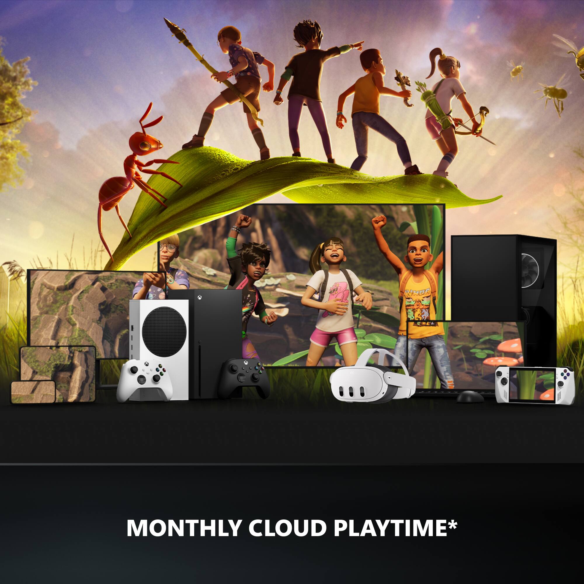 MONTHLY CLOUD PLAYTIME*