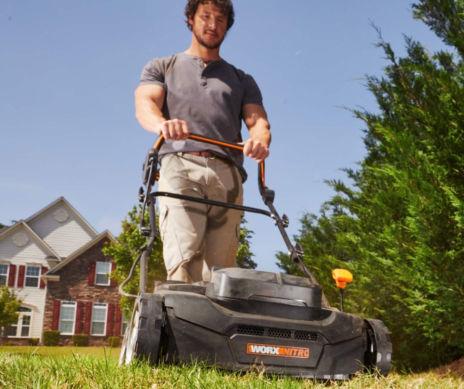 Alt View 14. WORX - Nitro 40V 14" Dethatcher - Black.