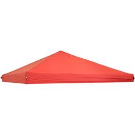 Sunnydaze - 12x12 ft Oxford Fabric Replacement Pop-Up Canopy Shade Top - Red
