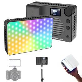Neewer - BASICS BS40C 45W Full RGB Magnetic Camera Light, CRI95+, 5000mAh