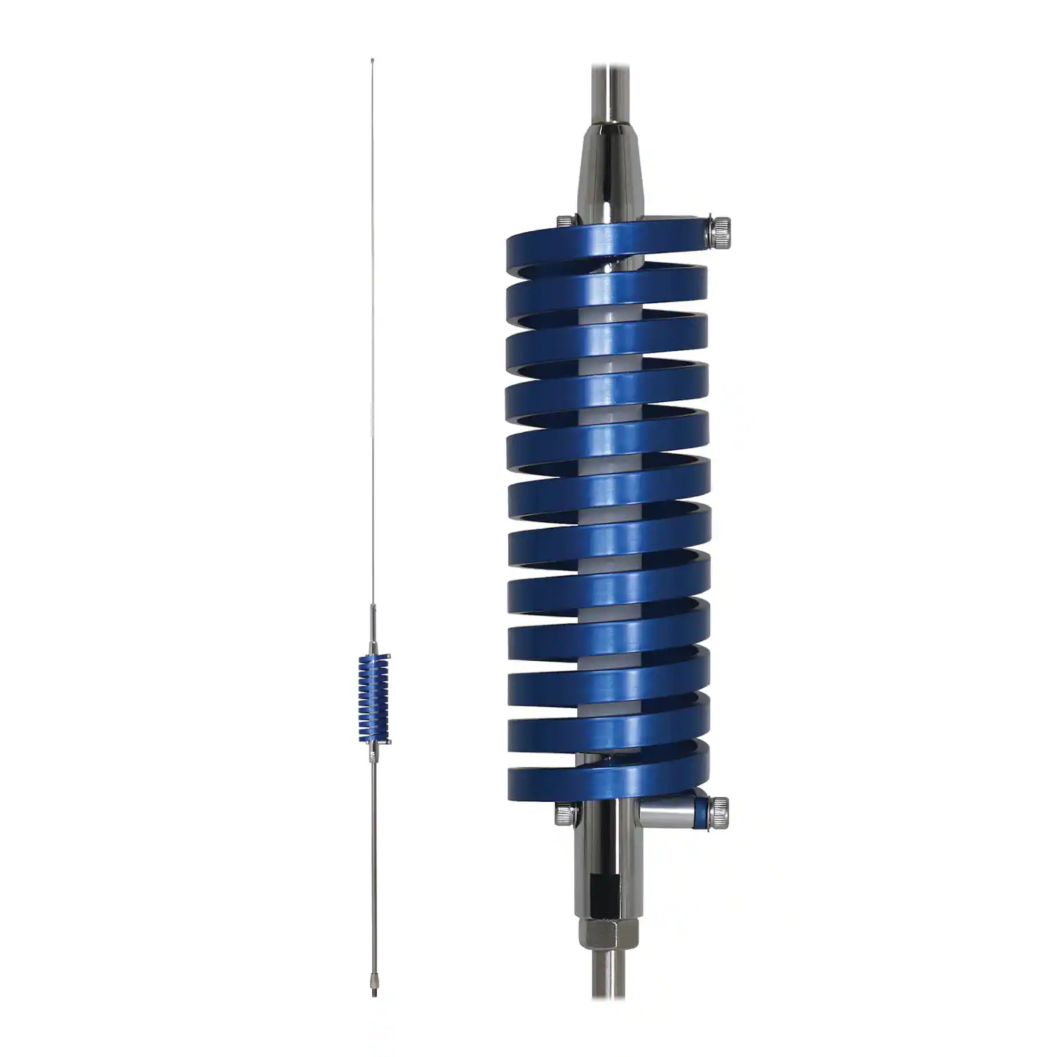 Front. Browning - Browning Br-92-bl Br-92 68-in. 15,000-watt Flat-coil Cb Antenna With 16-in. Shaft (blue) - Blue.