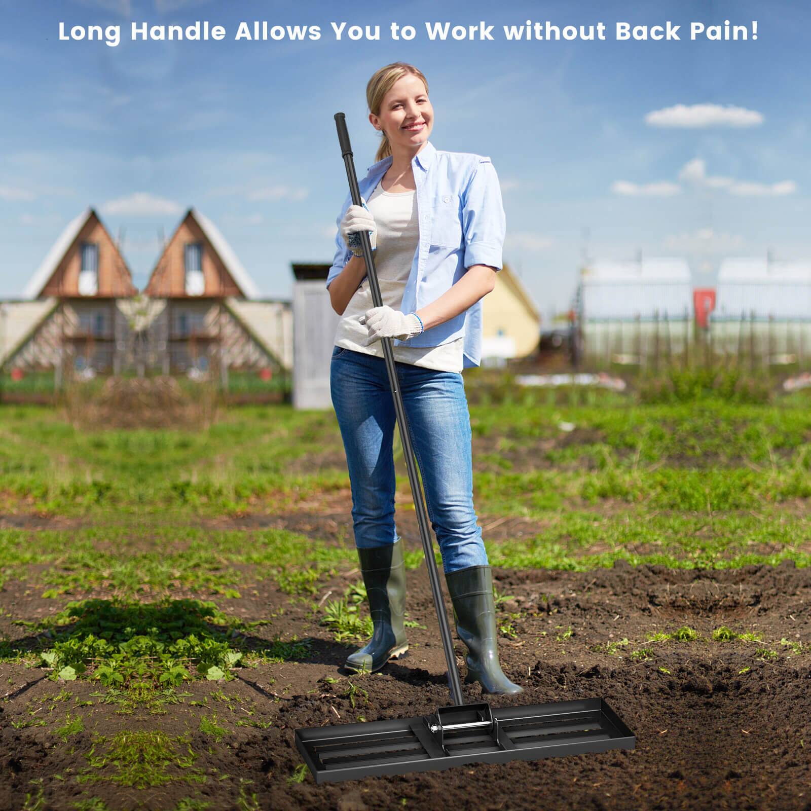 Long Handle Allows You to Work without Back Pain!