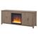 Alt View 14. Camden&Wells - Juniper Crystal Fireplace TV Stand for Most TVs up to 65" - Antiqued Gray Oak.