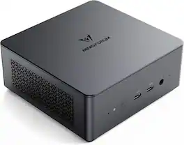 Minisforum - UM790 Pro Mini PC, Ryzen 9 7940HS, 32GB RAM, 1TB SSD, Quad 4K/8K Display Support - Black