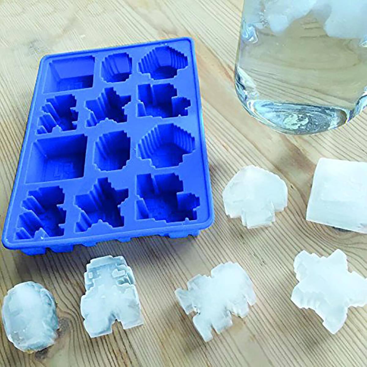 Alt View 1. Paladone - Super Mario Bros. Ice Cube Tray - Blue.
