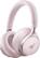 Front. Soundcore - Soundcore - by Anker Space One True Wireless Noise Cancelling Over-the-Ear Headphones - Pink - Pink.