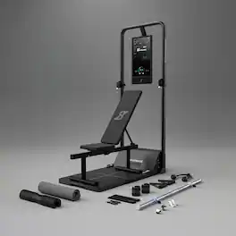 Speediance - Smart Home Gym, Gym Monster 2 Works Plus, Smart AI-Powered Multi-Functional Smith Machine for Home Workout - Black