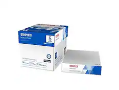 STAPLES
Multifunction Paper
5 Reams
100% Recycled
94#
20%
2500 Sheets
Our strongest copy paper.
2758844
STAPLES
Multifunction Paper