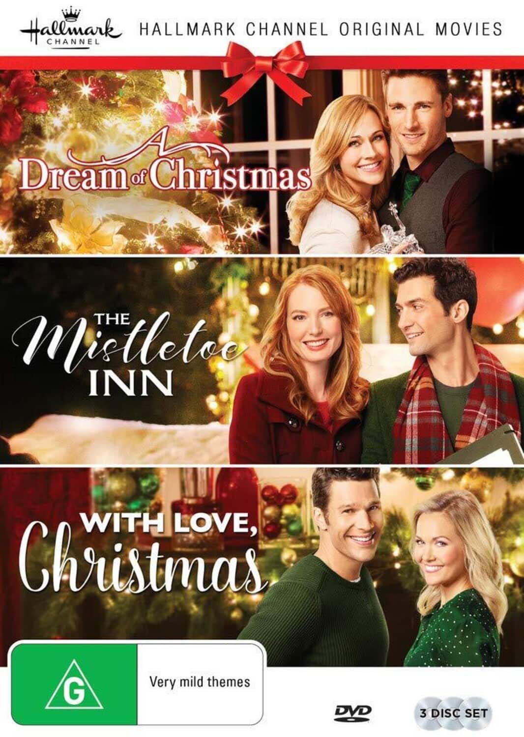 Hallmark Christmas Collection 3: The Mistletoe Inn / A Dream Of Christmas / With Love Christmas - DVD