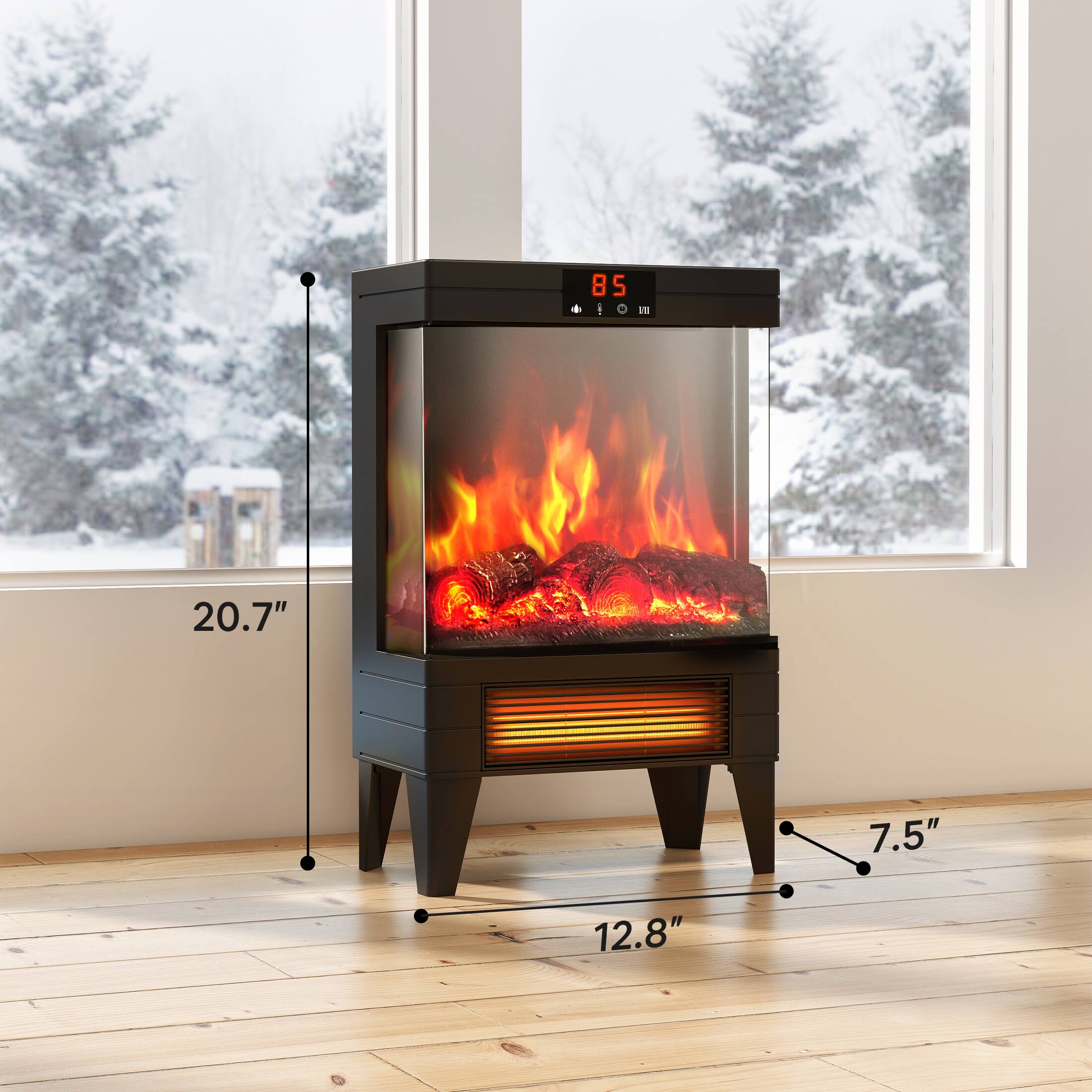 85  
20.7"  
12.8"  
7.5"