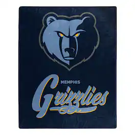 Northwest - Memphis Grizzlies 50" x 60" Signature Raschel Plush Throw Blanket - Multicolor