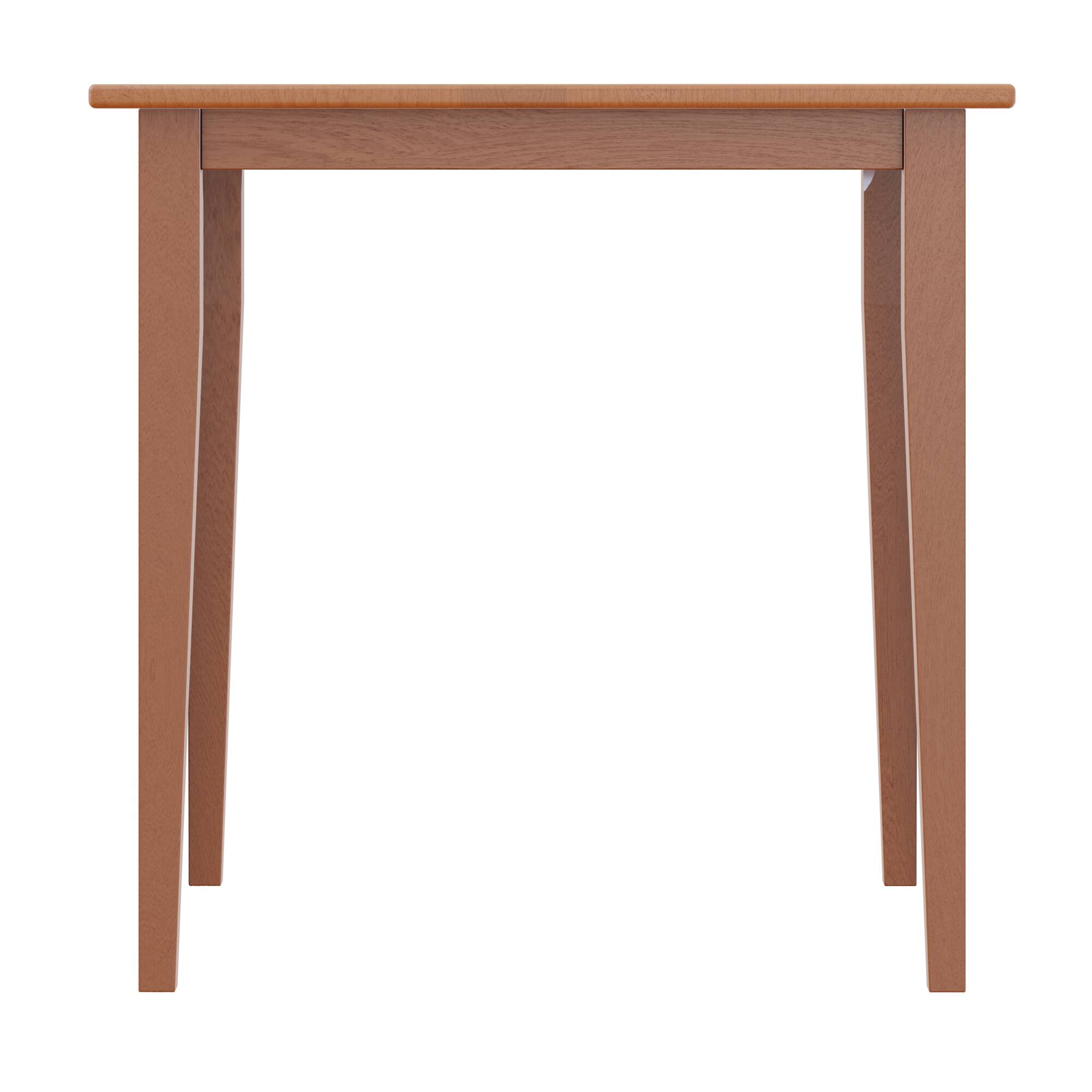 Alt View 3. Winsome Wood - Groveland Square Dining Table - Light Oak.