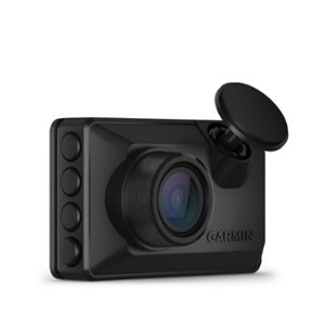 Garmin - Dash Cam X110 1080p Dash Cam with a 140-degree Field of View and built-in Clarity Polarizer - Black