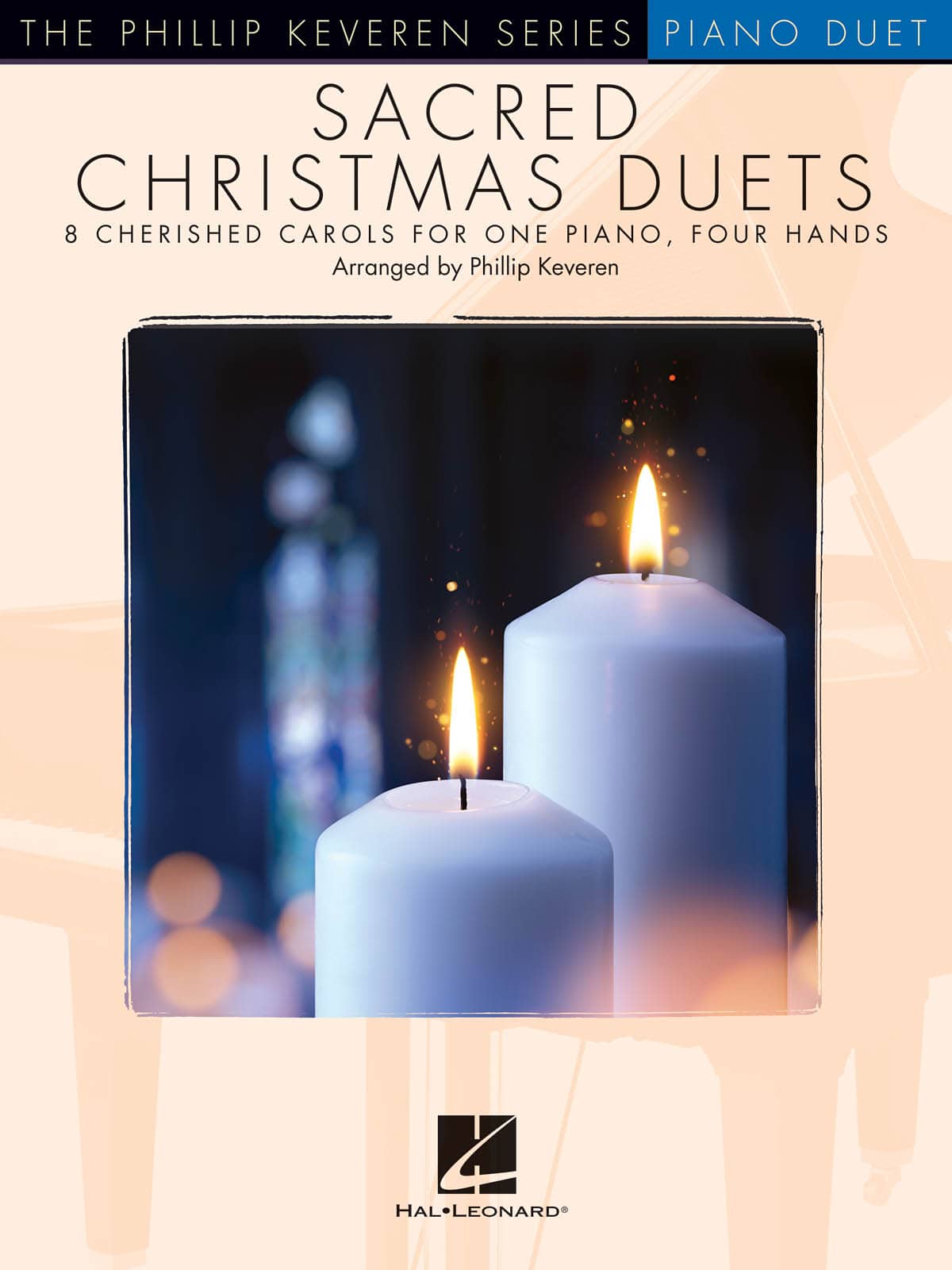 Hal Leonard - Sacred Christmas Duets Softcover Piano Duet Book 1 Piano 4 Hands Arranged by Phillip Keveren