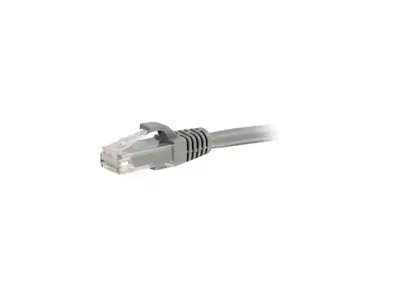 Front. Cables to Go - C2G 50885 50 ft. Cat6a Snagless Unshielded (UTP) Ethernet Network Patch Cable - Gray.
