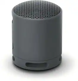 Luckbyte - Portable Compact Bluetooth Speaker with Enhanced Bass for Home and Travel Refurbished