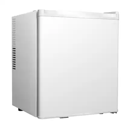 Front. Yeego - Yeego 1.34 Cu. Ft. Mini Fridge, Compact Single Door Refrigerator Cooler for Skin Care, Great for Office, Bedroom - White.
