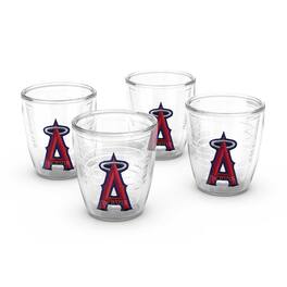 Tervis - Los Angeles Angels Four-Pack 12oz. Emblem Tumbler Set - Multicolor