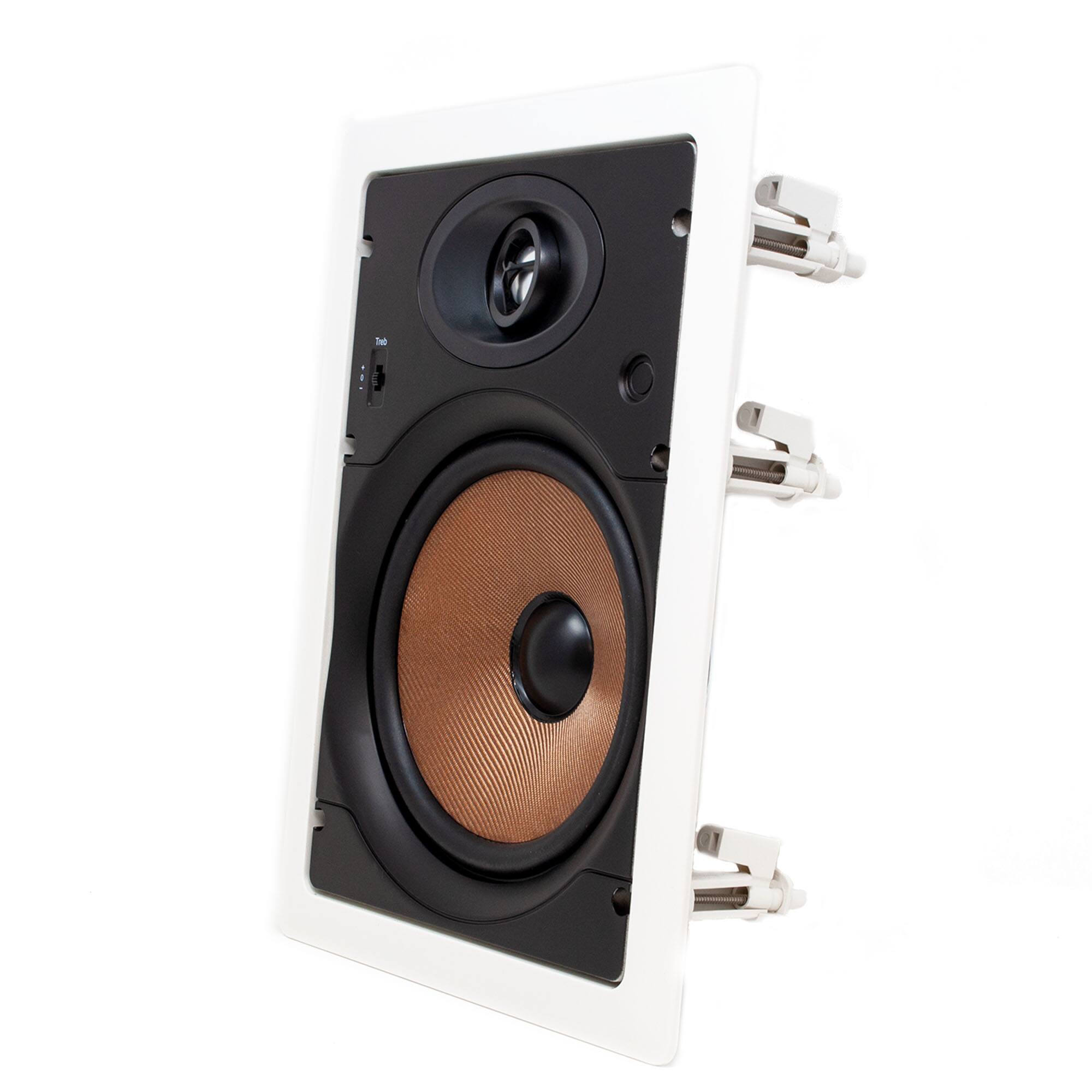 Alt View 1. Legrand - Legrand HT7801 7000 Series 8" In-Wall Speaker (Sold Individually) - Black/Gray.