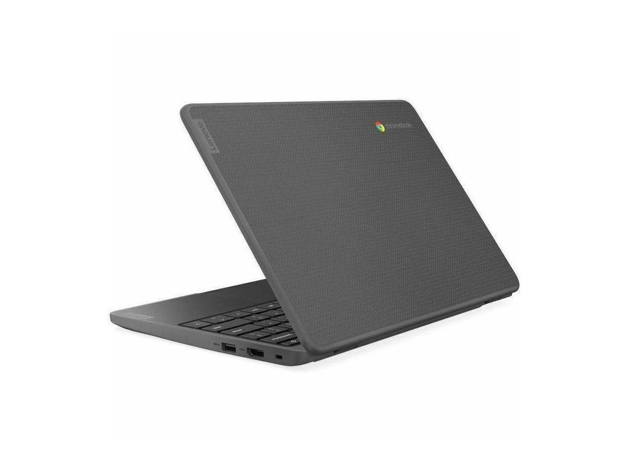 Alt View 2. Lenovo - Lenovo 100e Chromebook Gen 4 11.6" Touch, Intel N100, 8GB RAM, 64GB, Chrome OS - Gray.