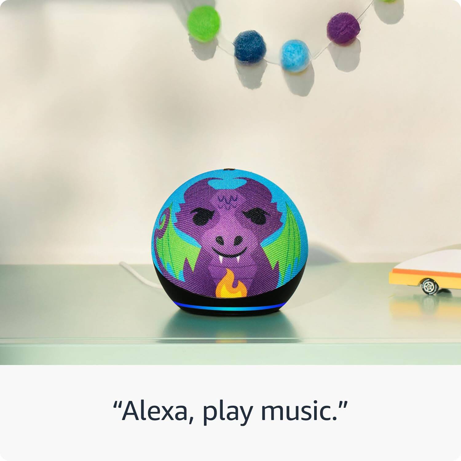 "Alexa, play music."