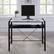 Alt View 14. OSP Home Furnishings - Zephyr Computer Desk - Clear/Black.