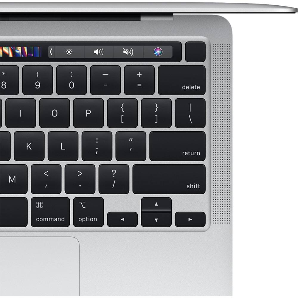 Alt View 3. Apple - Apple MacBook Pro 13.3" Certified Refurbished - M1 chip with 8GB Memory - 512GB SSD (2021 Model) - Silver.