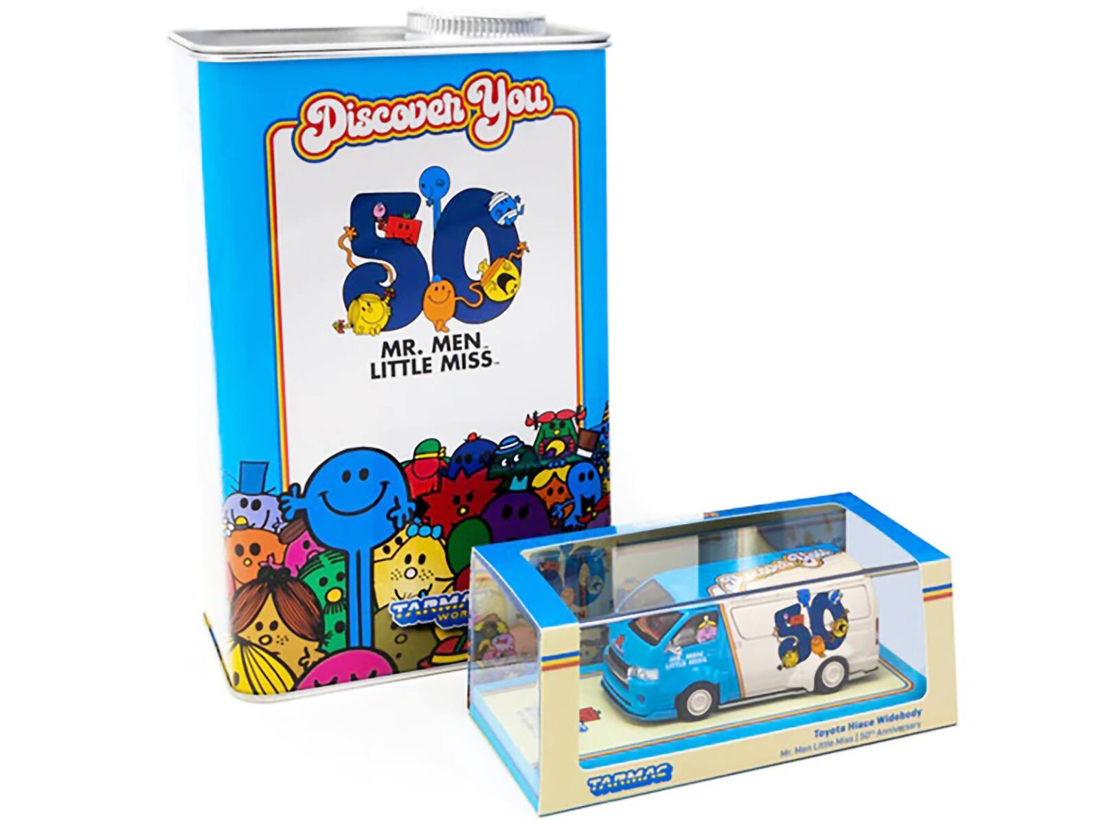 Discover You 50 MR. MEN LITTLE MISS  
TARMAS  
Widebody Hiace Toyota