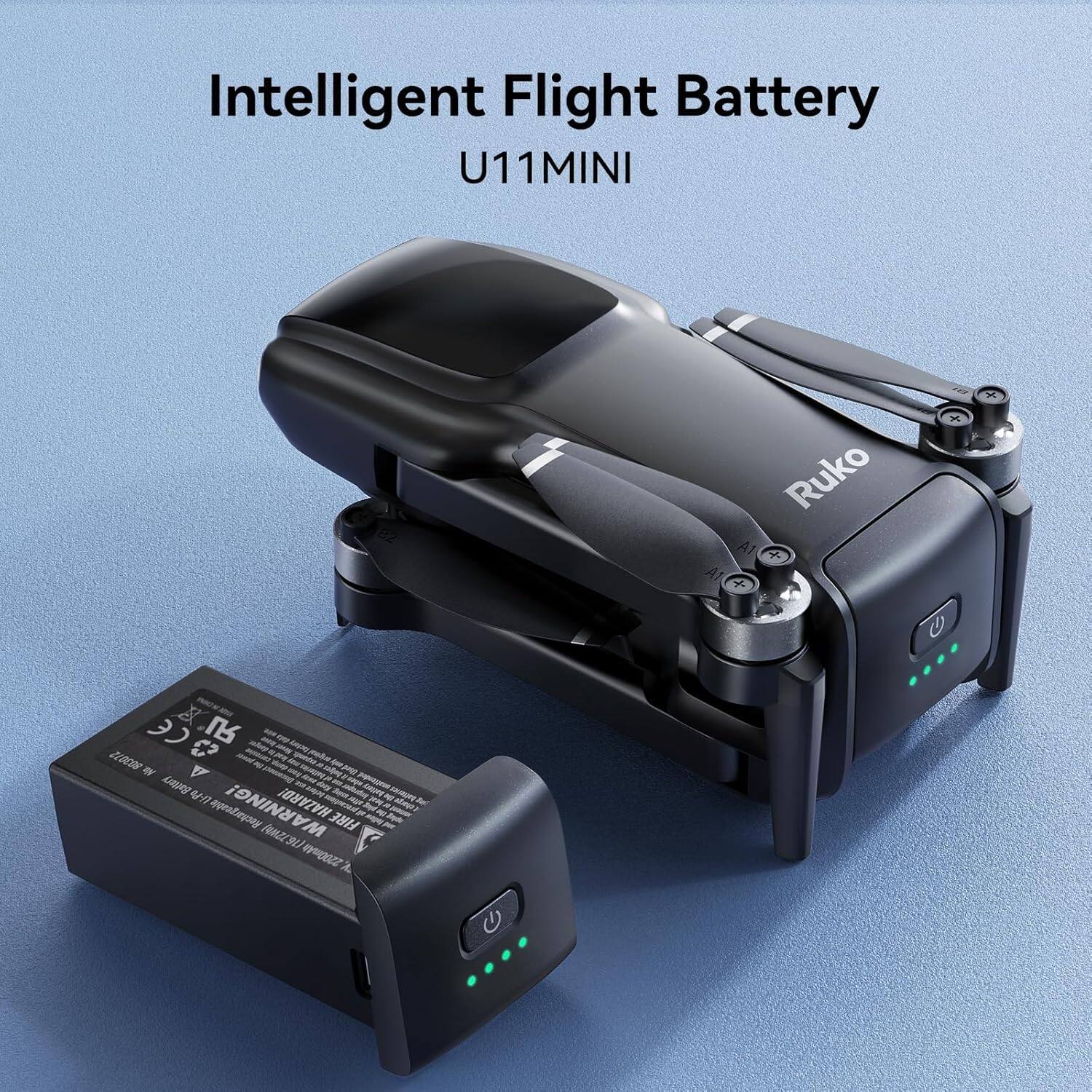 Intelligent Flight Battery  
U11MINI  
Ruko  

U11MINI Ruko A1 U X 3 A 2000c8 - pon 2M I V  
- Battery de ada - T N A A N Ctr HAZARD!  
No sdsrpatonk WARNING! enZ3) FIRE i noto N - Jod 100z i