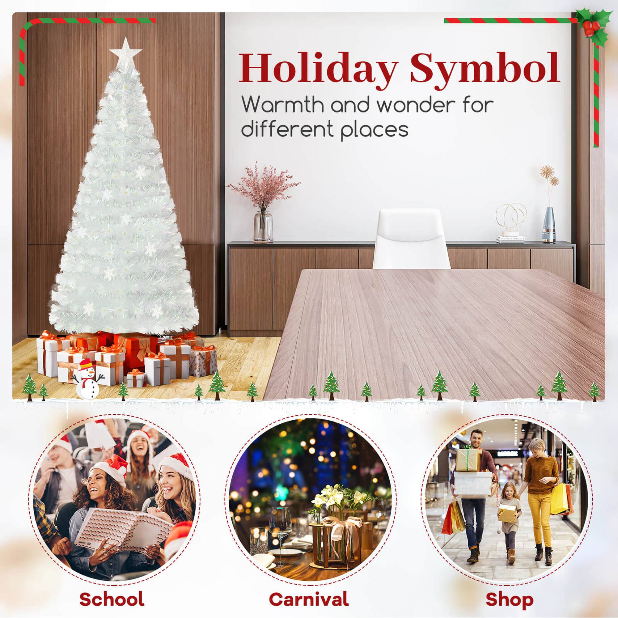 Holiday Symbol  
Warmth and wonder for different places  

School  
Carnival  
Shop