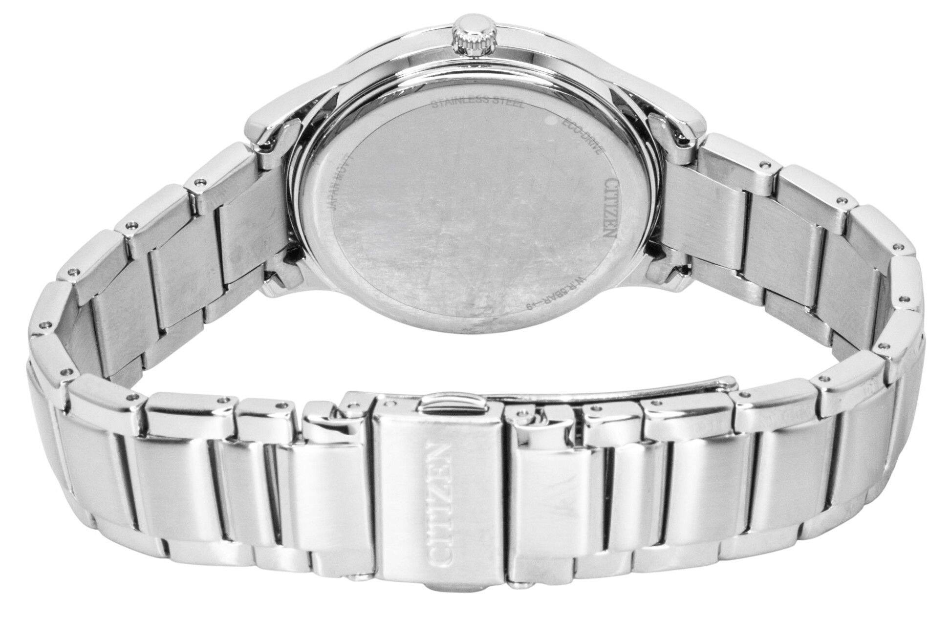 STAINLESS STEEL ECO-DRIVE CITIZEN W.R.SBAR9