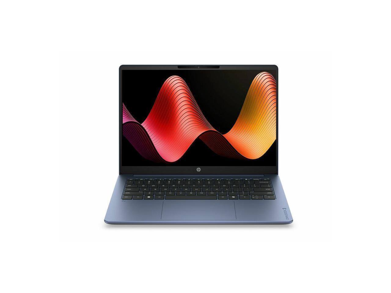 Front. HP - HP OmniBook 3 14" Touchscreen Copilot+ PC, Snapdragon X1-26-100, 16GB RAM, 512GB SSD, Win 11 Home, Wi-Fi 6E.