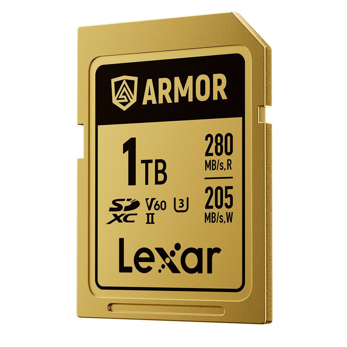 ARMOR 280 1TB 205 MB/s.R S V60 XC II MB/s.W Lextar
