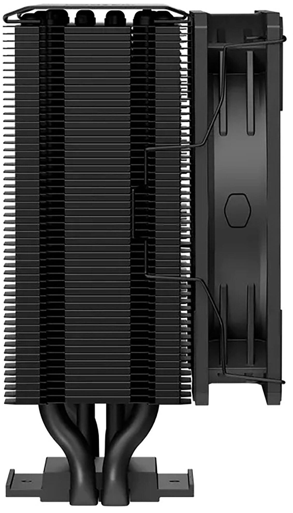 Alt View 1. Cooler Master - Hyper 212 3DHP Black CPU Air Cooler - Black.