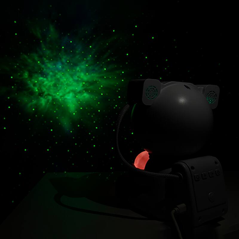 Alt View 1. Rossetta - Rossetta Astronaut Design Galaxy Projector Night Light, P Ambient Light for Bedroom, Living Room - White.