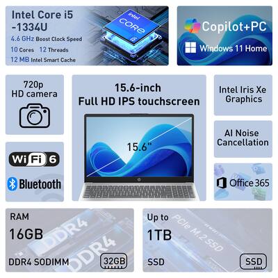 HP Upgraded 15.6 HP Upgraded 15.6