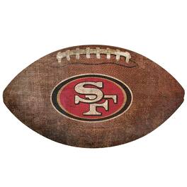 Fan Creations - San Francisco 49ers 12'' Football Sign - Multicolor
