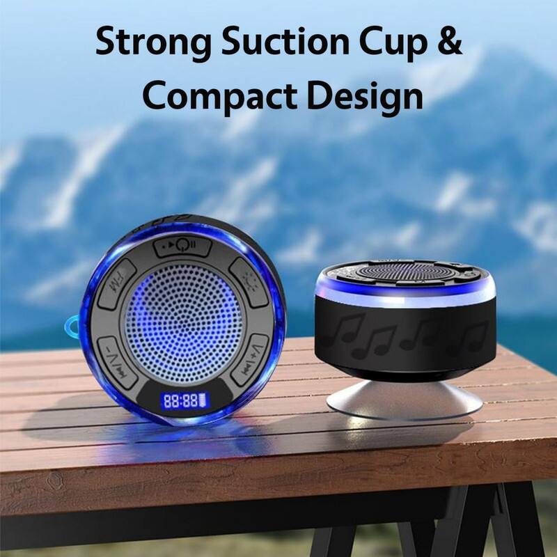 Strong Suction Cup & Compact Design