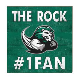 Jardine - Slippery Rock Pride 10" x 10" #1 Fan Plaque - Green