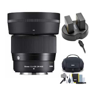 Sigma 56mm f/1.4 DC DN Contemporary Lens for Fujifilm X Black Sigma 56mm f/1.4 DC DN Contemporary Lens for Fujifilm X Black