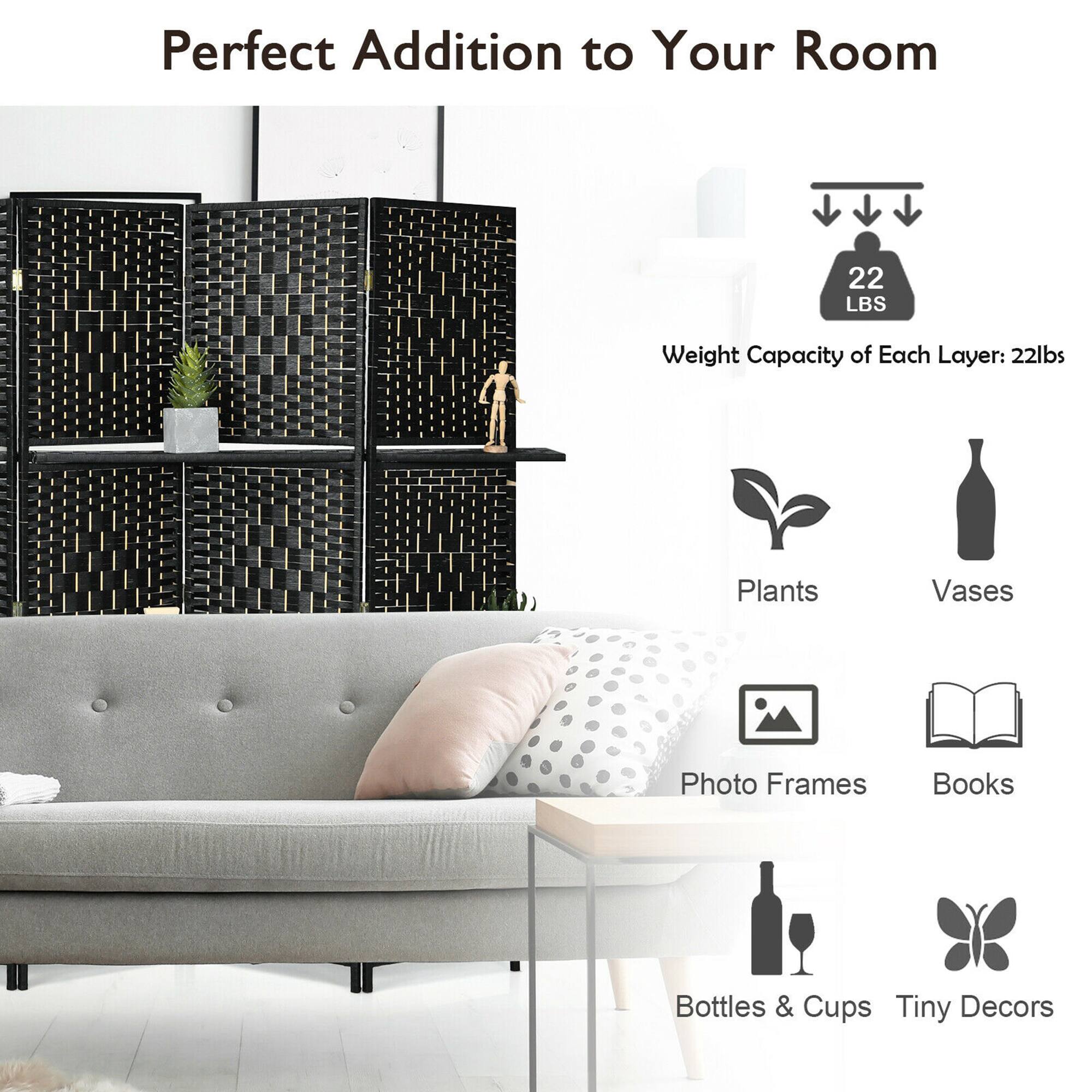 Perfect Addition to Your Room

22 LBS
Weight Capacity of Each Layer: 22lbs

Plants
Vases
Photo Frames
Books
Bottles & Cups
Tiny Decors