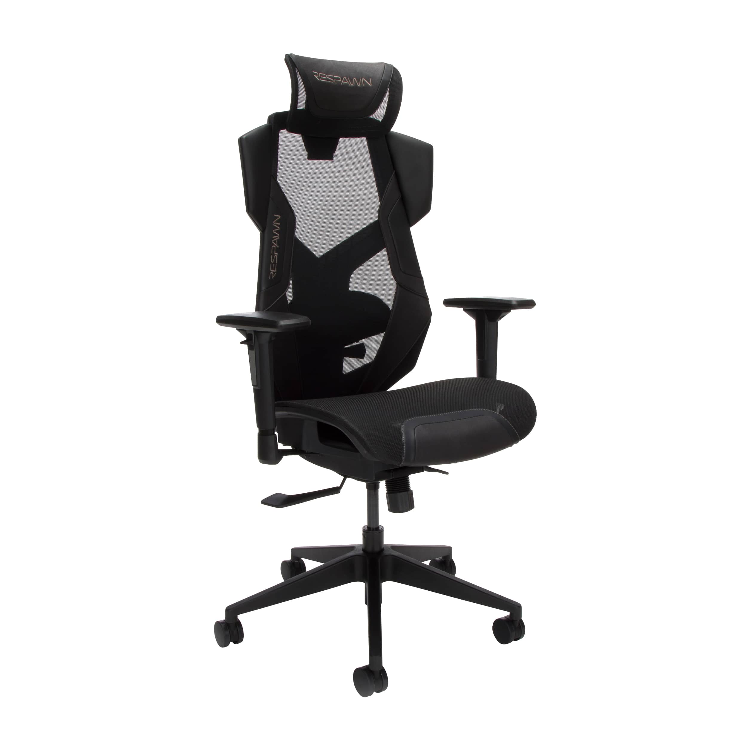Respawn Products - RESPAWN FLEXX - Ergonomic Office and Gaming Chair, Breathable Mesh Home Office Chairs, Reclining Gaming Seat - Black